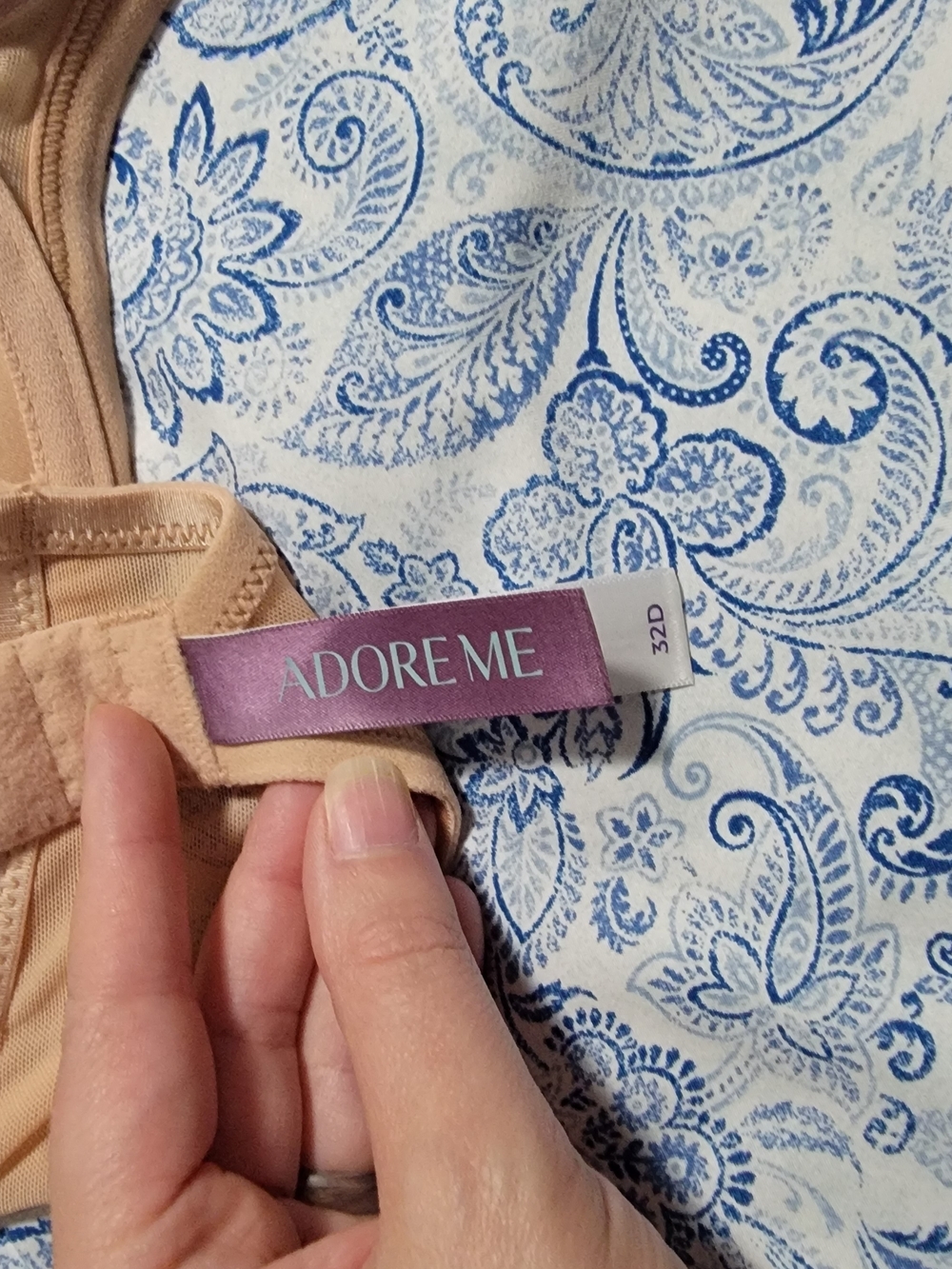 ADORE ME Nude Bra (32D)